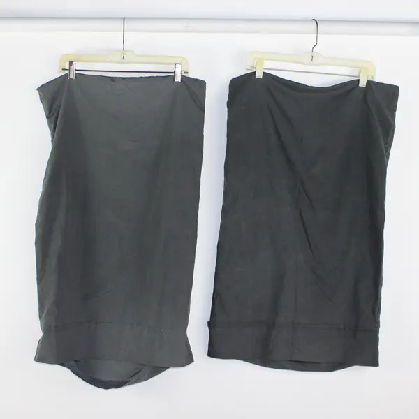 Lot Of 4 Unbranded Solid Dark Gray Queen Bed Set (Fitted, Flat, 2 Pillowcases)