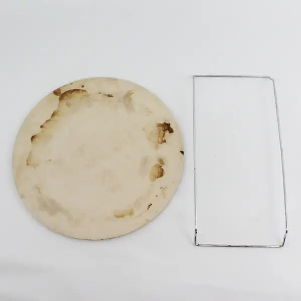 Jordan Mark 13"  Pizza Baking Stone With Stainless Rack