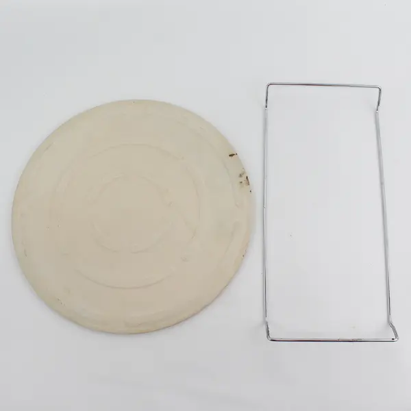 Jordan Mark 13"  Pizza Baking Stone With Stainless Rack