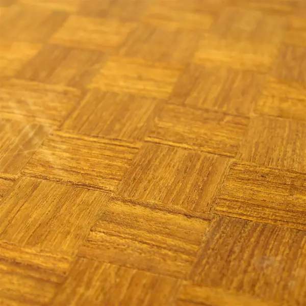 Vintage Large Pressed Wood Checkerboard Serving Tray 19"