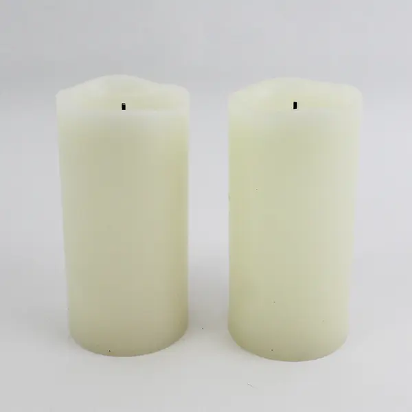 Set Of 6 Battery Operated Candles  4, 5 and 6 inches