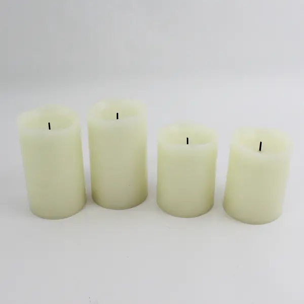 Set Of 6 Battery Operated Candles  4, 5 and 6 inches