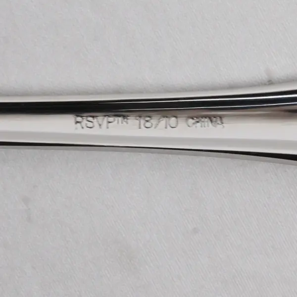 Lot of 3 RSVP Brand RXV15 Pattern 18/10 Stainless Teaspoons 6" Rare HTF New 