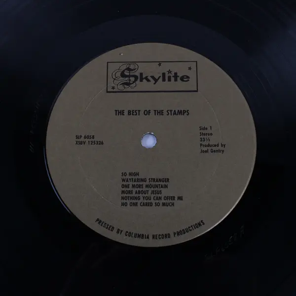 The Stamps J.D. Sumner & The Stamps  Record Album