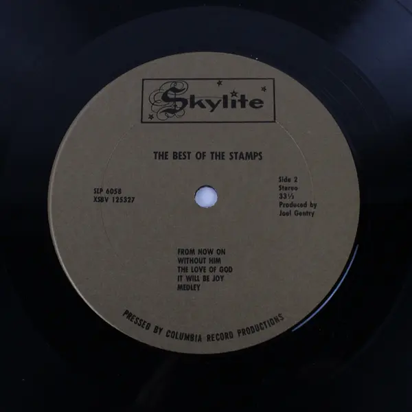 The Stamps J.D. Sumner & The Stamps  Record Album
