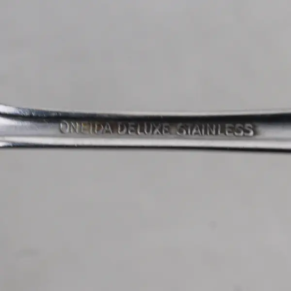 Lot of 2 Oneida Silver Proposal Pattern 1982 Stainless Salad Forks 6.75" Good