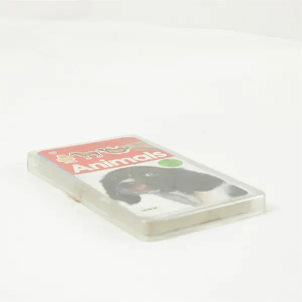 Sticker Flashcards Animals Early Learning Preschool Vocabulary Reading