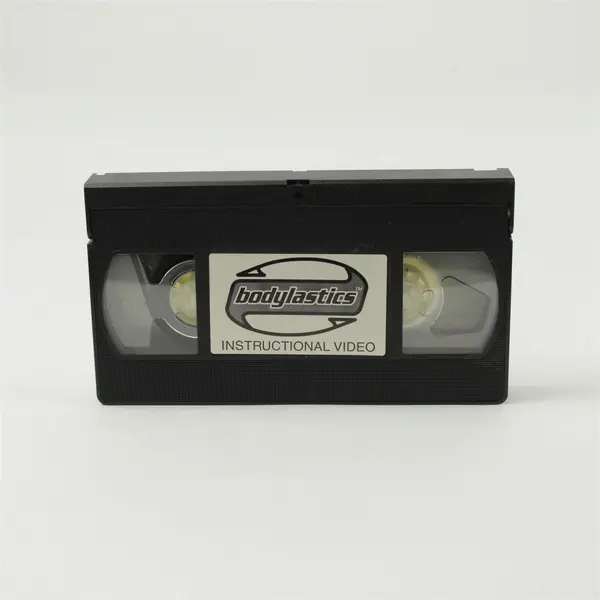 Bodylastics Instructional VHS Tape Vintage Fitness Exercise Video Untested