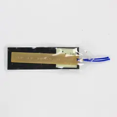 Swing Quotation Bookmarks Never Never Never Quit 24K Gold Finish