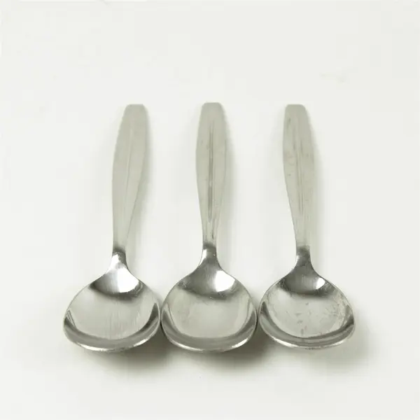 Set of 3 Oneida Arris Stainless Sugar Spoons