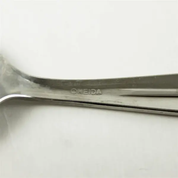 Set of 3 Oneida Arris Stainless Sugar Spoons