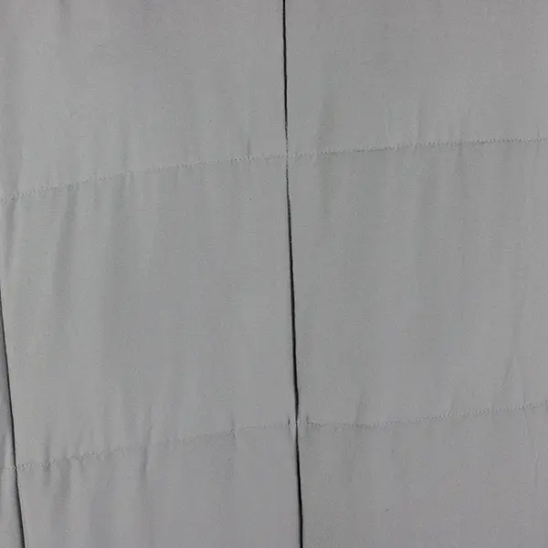 Unbranded Solid Light Gray Color Weighted Blanket 68.5" x 48" (12 lbs)