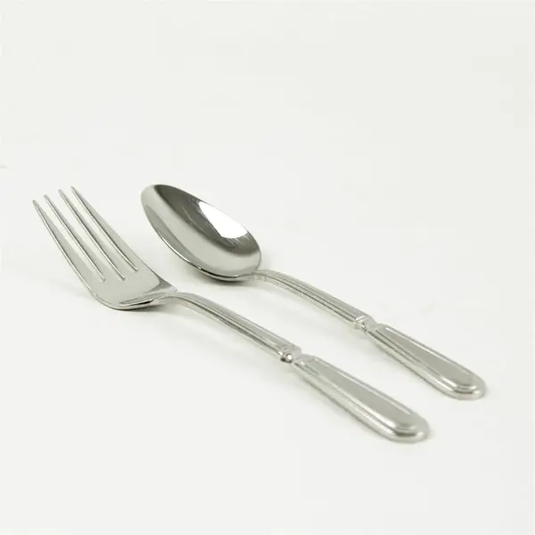 Lot of 5  Oneida Pallatian Stainless 4 Salad Forks & A Teaspoon