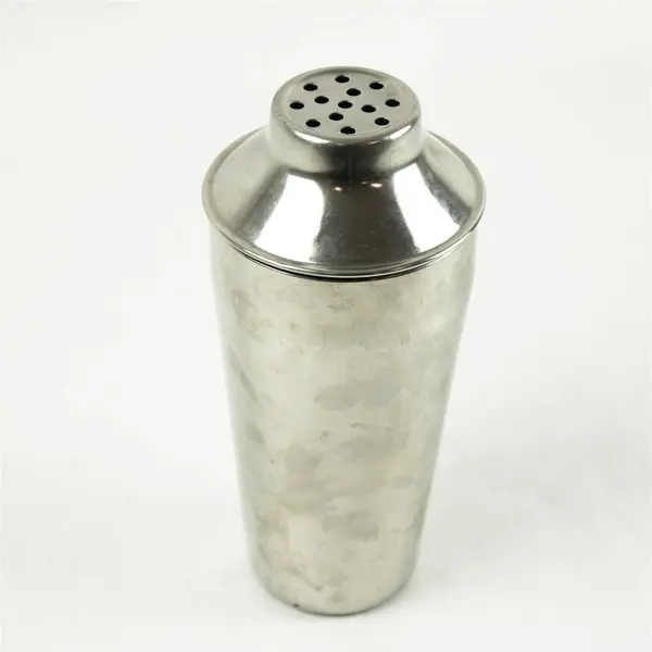 Stainless Steel Cocktail Shaker 3-Piece 8.5in Bar Tool 