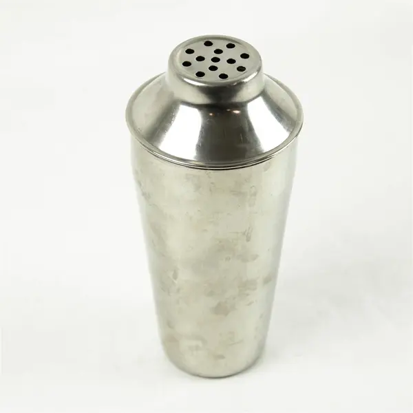 Stainless Steel Cocktail Shaker 3-Piece 8.5in Bar Tool 