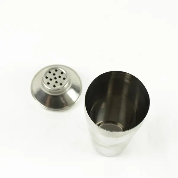 Stainless Steel Cocktail Shaker 3-Piece 8.5in Bar Tool 