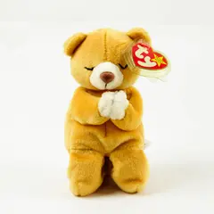 TY Beanie Baby HOPE Praying Bear 7in Retired Collectible Stuffed Toy