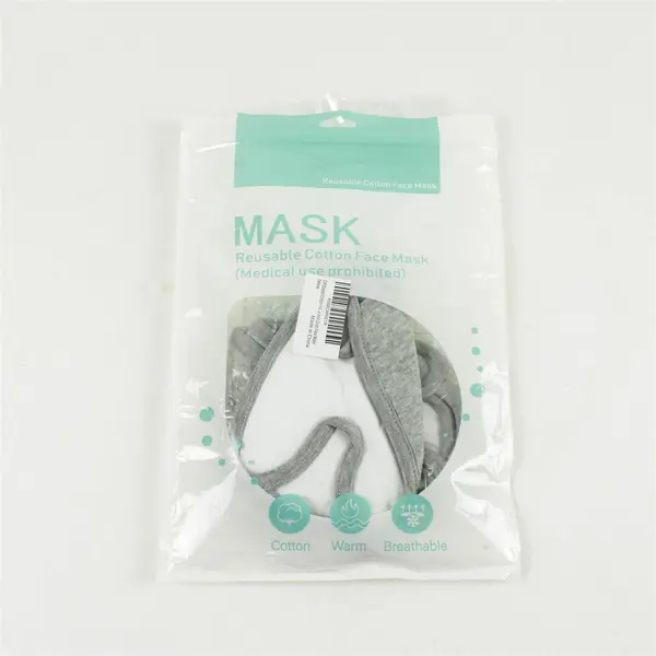 Lot of 3 Reusable Cotton Face Masks Non-Medical, New