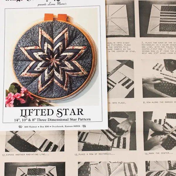 Lot of 2 Vntg. Pattern Books 1985 - Lift Star (sealed) and The Shape of Things 