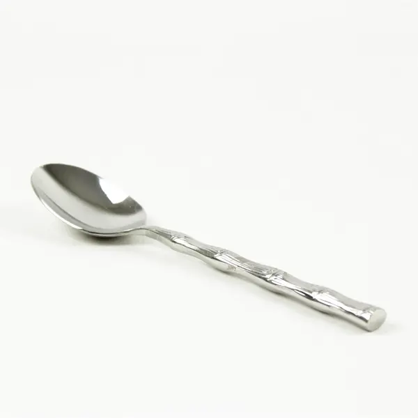 Set of 6 Hampton Silversmiths Cathay Mirror Place/Oval Soup Spoons