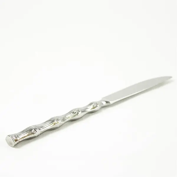 Set of 4 Hampton Silversmiths Cathay Mirror Stainless Modern Solid Knives
