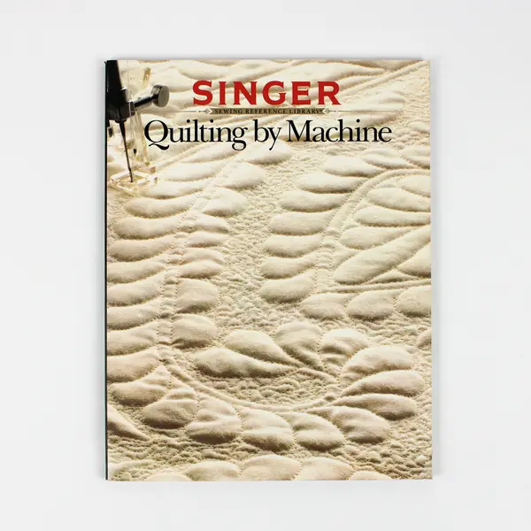VTG Singer Sewing Reference Library Quilting by Machine Book SC, 1990