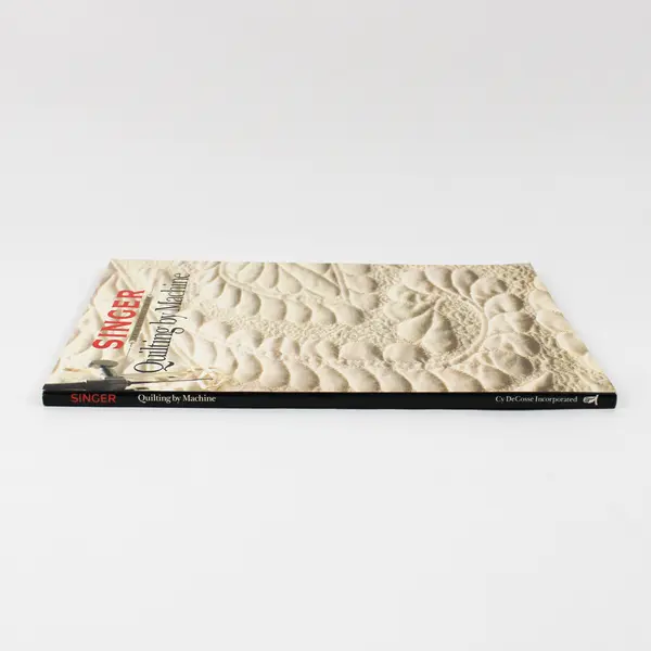 VTG Singer Sewing Reference Library Quilting by Machine Book SC, 1990