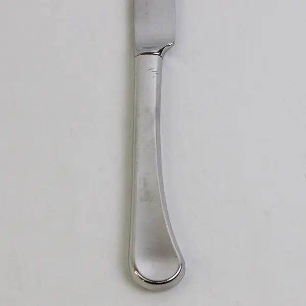 Oneida Silver Caprice Pattern 18/8 SS Serrated Steak Knife  9.5" Rare HTF Good