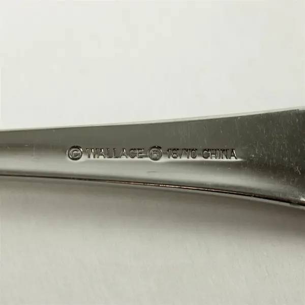 Wallace Casino Stainless Salad Forks Set of 2 7.25"