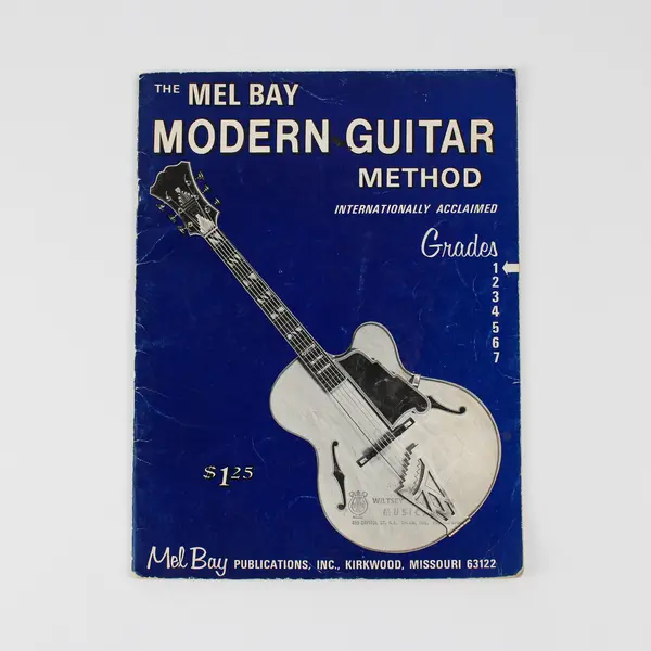 The Mel Bay Modern Guitar Method Grade 1 Music Training Book Illustrated, 1966