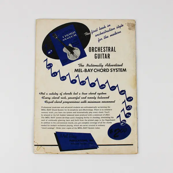 The Mel Bay Modern Guitar Method Grade 1 Music Training Book Illustrated, 1966