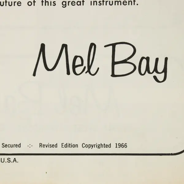 The Mel Bay Modern Guitar Method Grade 1 Music Training Book Illustrated, 1966