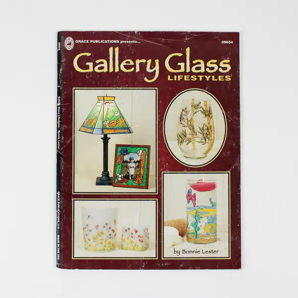Grace Publications: Gallery Glass Lifestyles SC Craft Book, 2001 #09654