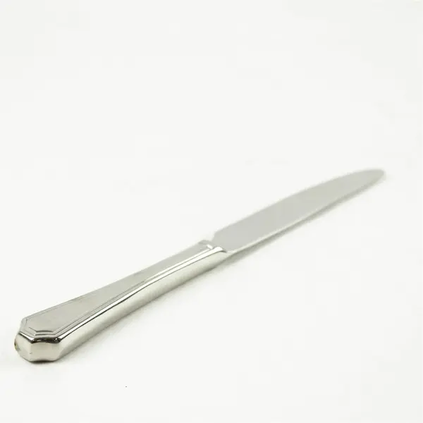 Set of 5 Wallace Casino Stainless Modern Dinner Knives 9.5in