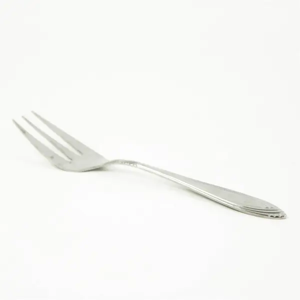 Set of 3 Oneida Windward Stainless Small Solid Cold Meat Serving Forks