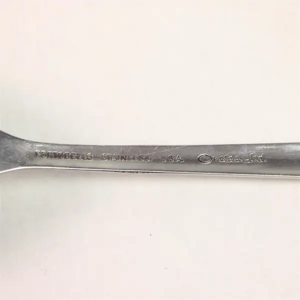 Lot of 2 Oneida Silver Portobello Pattern Stainless Pie Servers 8.5" Rare HTF