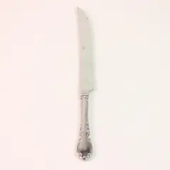 RSVP Wimberly Pattern 18/10 Stainless Large Solid Cake Knife 11.5" Good Rare HTF
