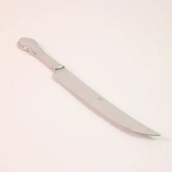 RSVP Wimberly Pattern 18/10 Stainless Large Solid Cake Knife 11.5" Good Rare HTF