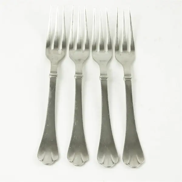 Set of 4 Towle Chelmsford Stainless Dinner Forks