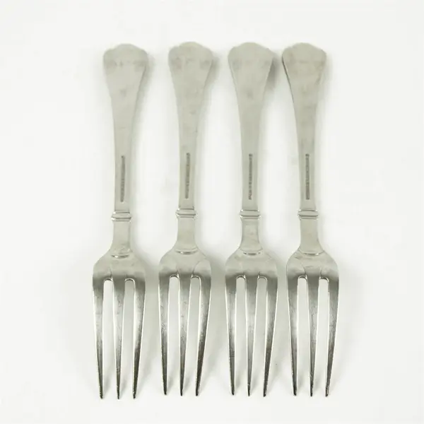 Set of 4 Towle Chelmsford Stainless Dinner Forks