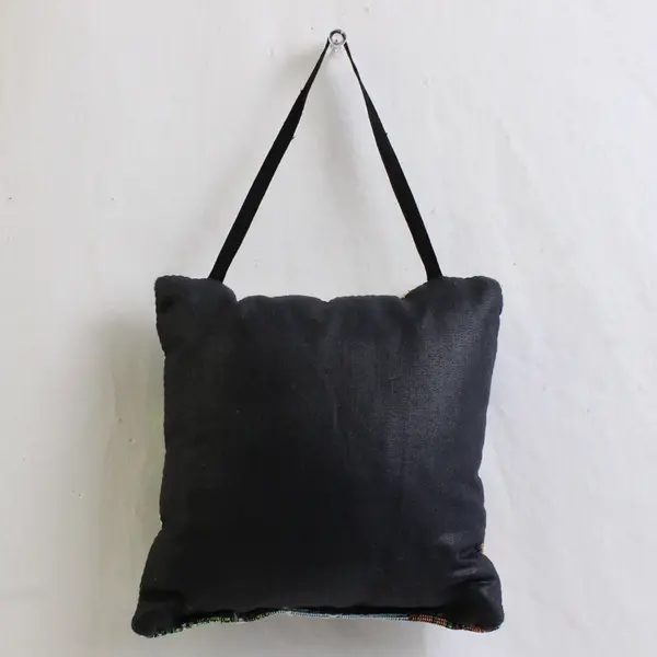Unbranded Ghost W/ Spider Small Square Decorative Throw Pillow 5.5" x 5.5"