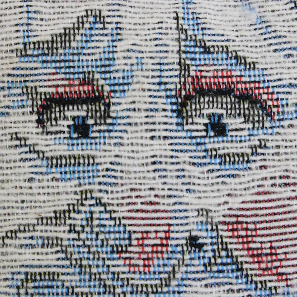 Unbranded Ghost W/ Spider Small Square Decorative Throw Pillow 5.5" x 5.5"