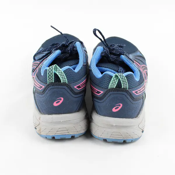 ASICS Peacoat Blue/Hot Pink Gel-Venture 7 Trail Running Shoes Women's Size 7.5