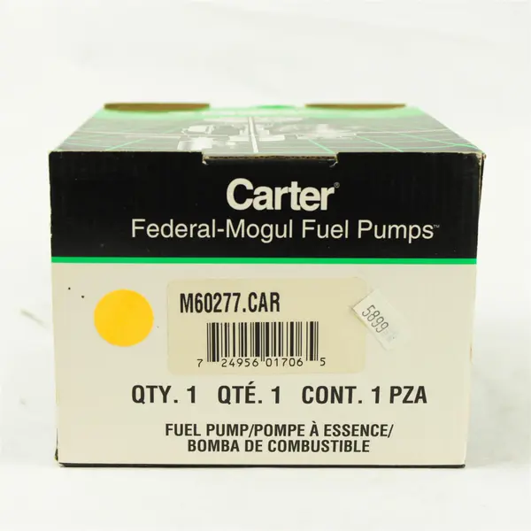 Carter M60277 Mechanical Fuel Pump w/Gasket Fits Ford Tempo Mercury Topaz 2.3L