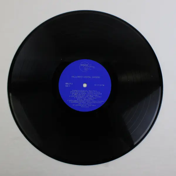 The Hillcrest Gospel Singers 12" Vinyl Record