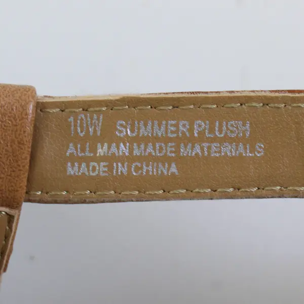 Aerosoles Beige Strappy Slingback Wedge 4" Heel Sandal Women's 10W