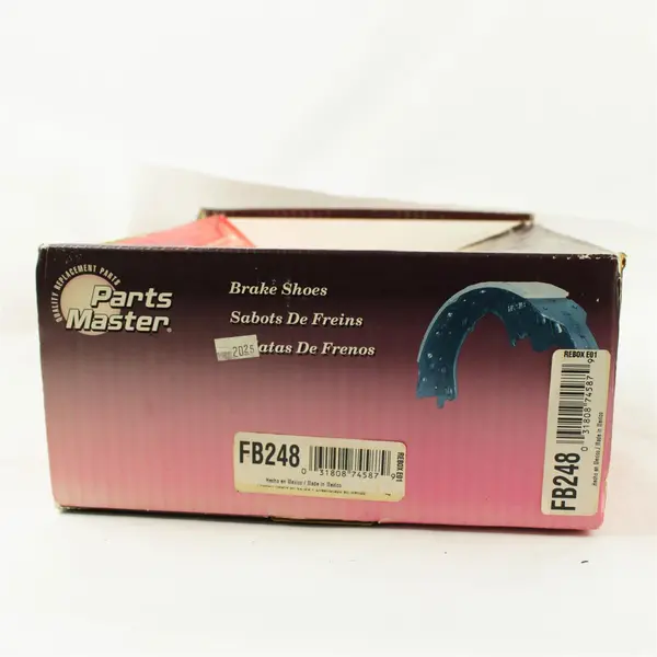Parts Master Brake Shoes FB248 71-248 Non-Asbestos Fits Chevy GMC 11in Drums