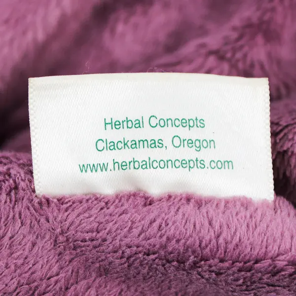 Herbal Concepts Microwaveable Neck & Shoulder Wrap Hot & Cold Therapy Purple