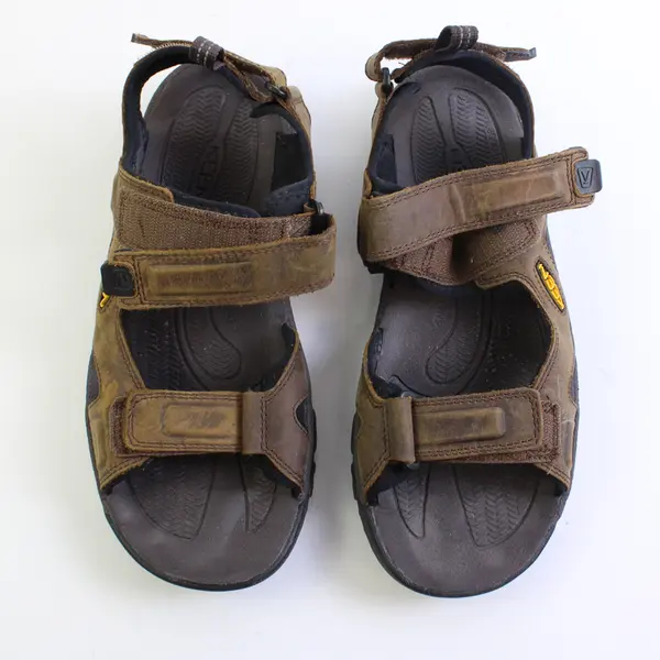 Keen Footwear Brown/Black Targhee lll Open Toe Sandal Men's Size 8.5