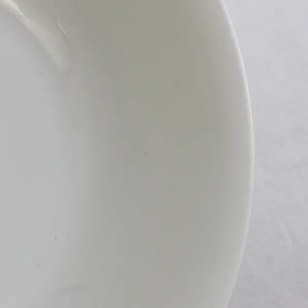Modern White Solid White Color Large Round Ceramic Soup Bowl 9" Diameter